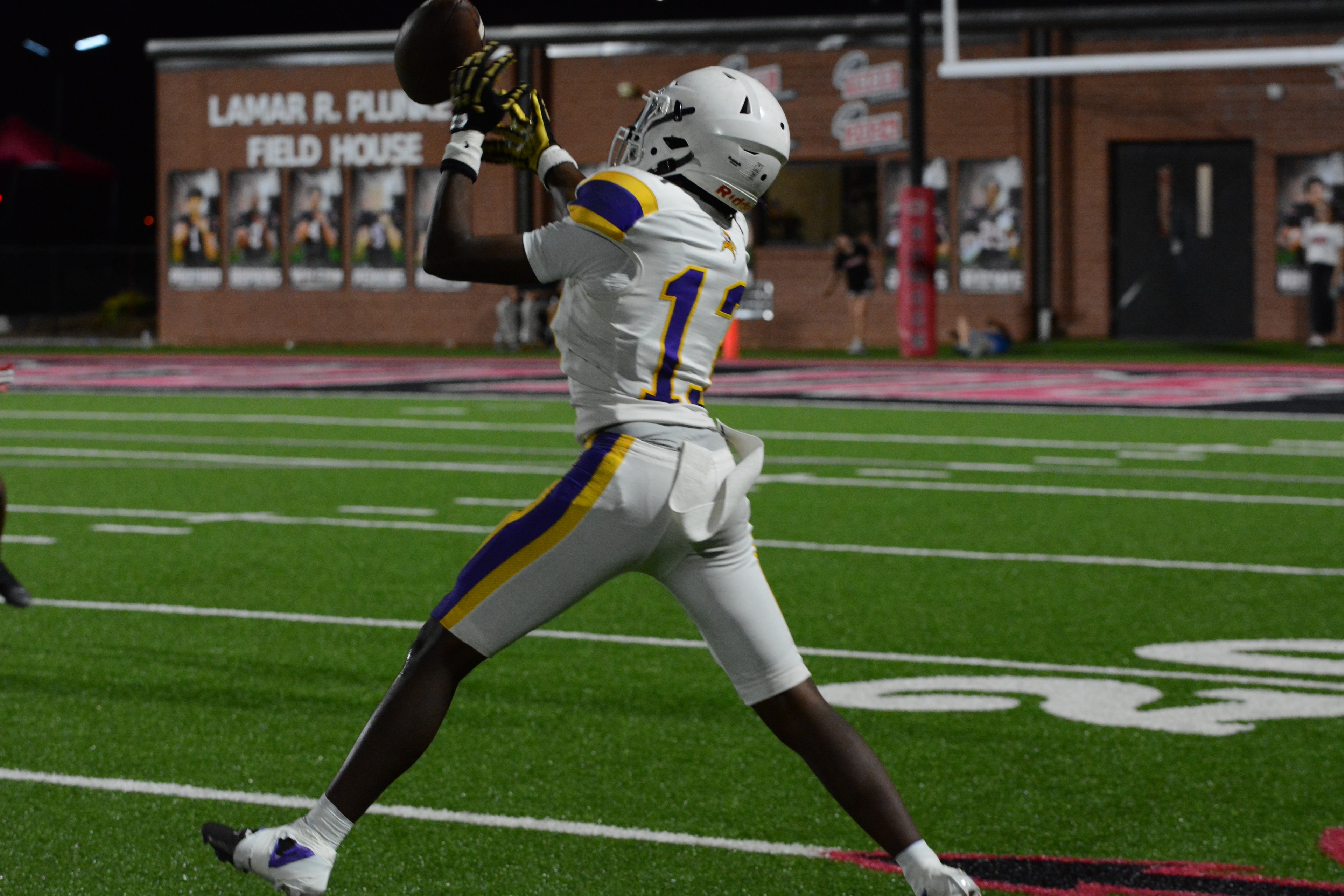 Touchdown celebration — Homecoming victory