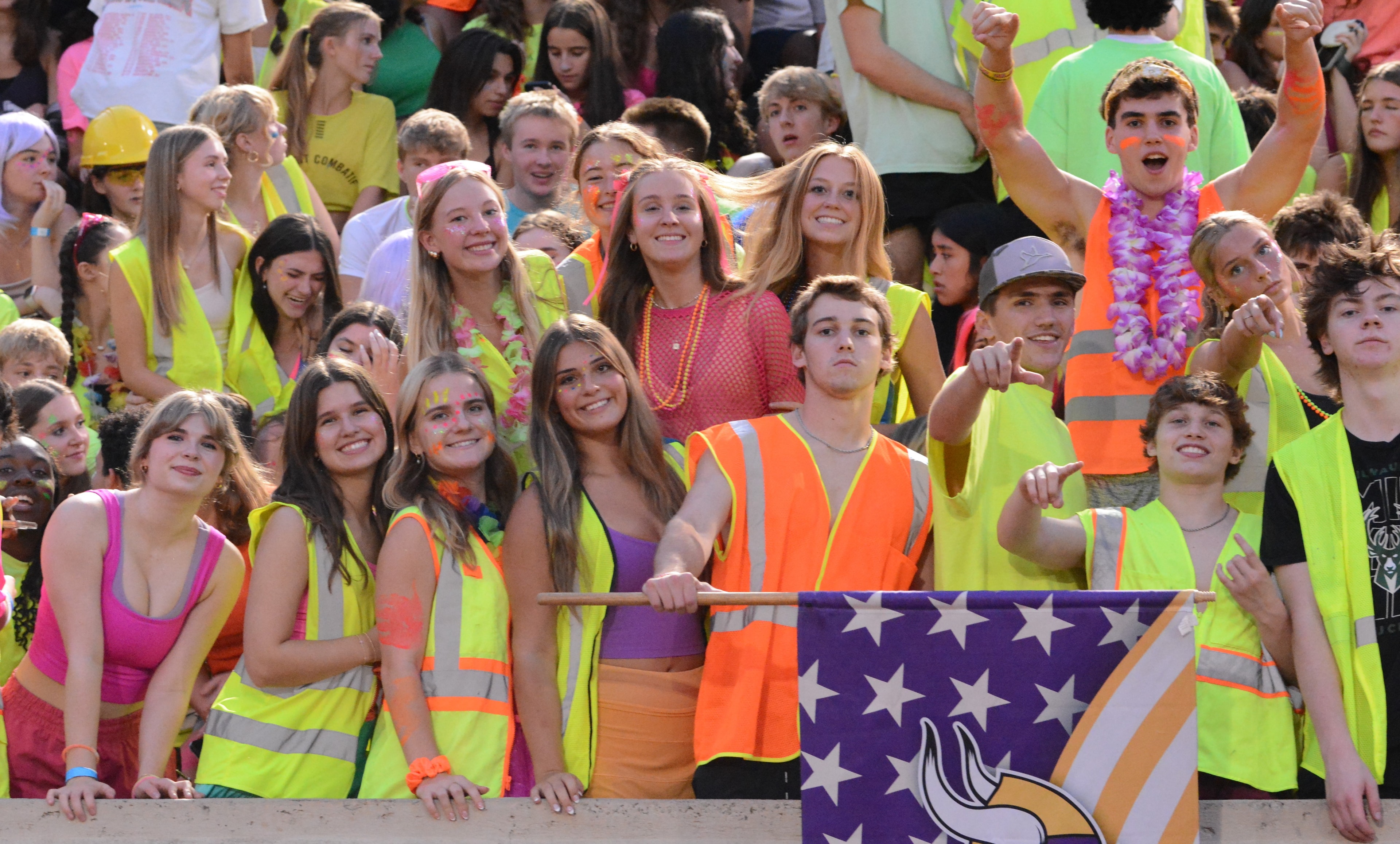 Viking Nation showing up loud